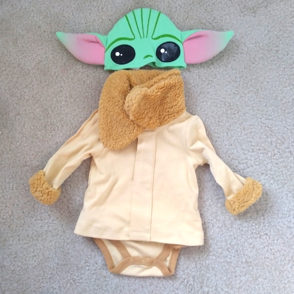 Disney Costumes Baby Yoda Outfit Size 36 Months Poshmark